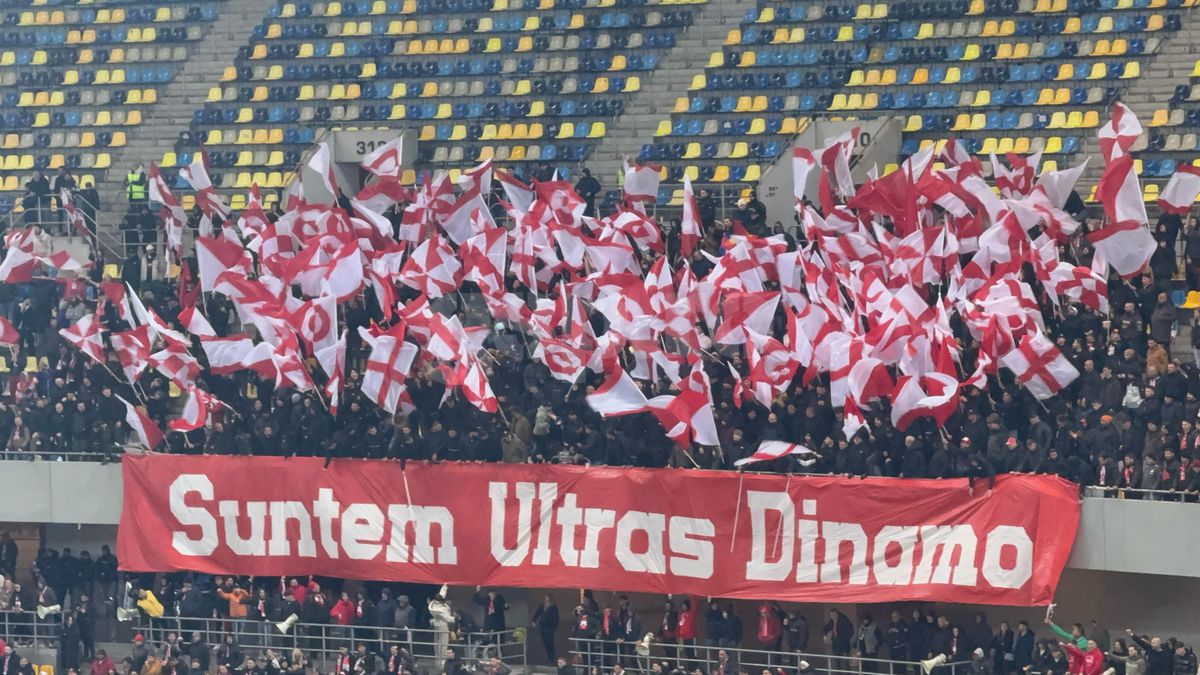 Cea mai mică scenografie dintr-un derby » Ce au pregătit fanii lui Dinamo