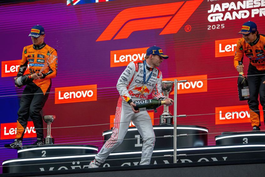 Max Verstappen, aroganță supremă la adresa McLaren, după victoria din Japonia: „Nu m-ați fi văzut!” / foto: Imago