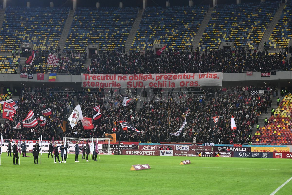 Imagini din Rapid - Dinamo / 6 aprilie 2025