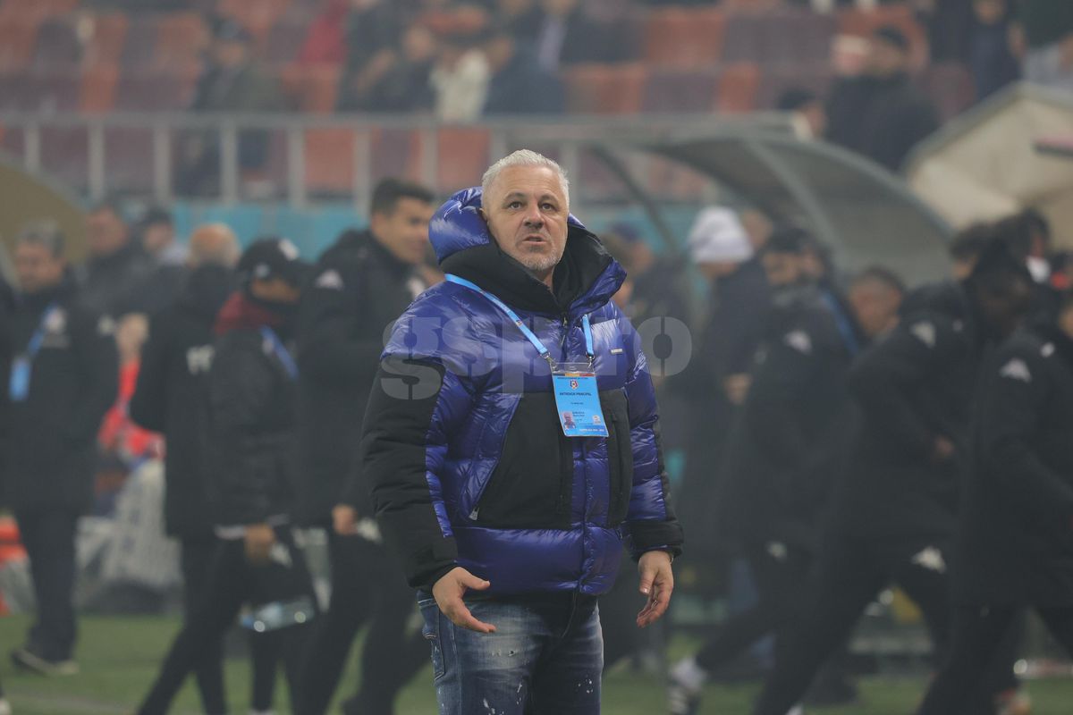 Gestul lui Marius Șumudică la adresa galeriei Rapidului » Tehnicianul a avut o criză de nervi