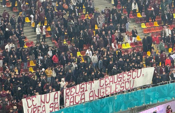 Discursul lui Șumudică a fost ignorat: fanii Rapidului au PROTESTAT din nou » Comparație cu Ceaușescu