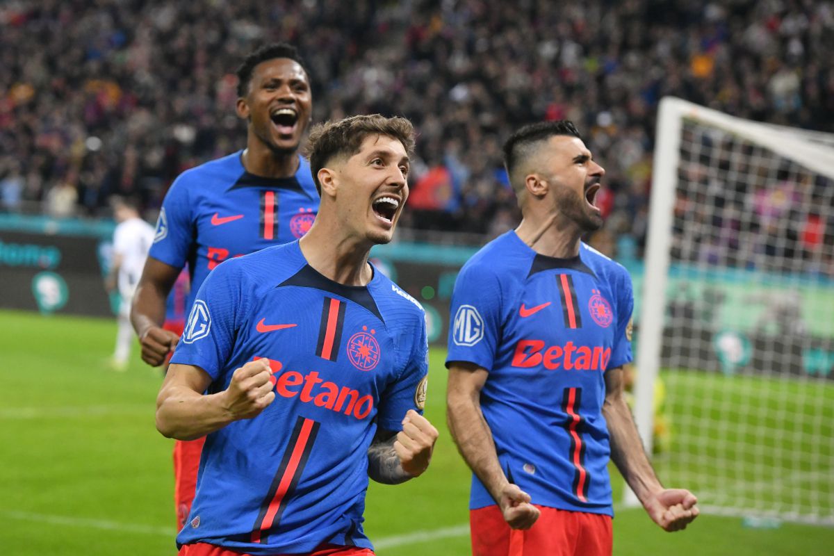 Ce nu s-a văzut la TV în FCSB - U CLUJ