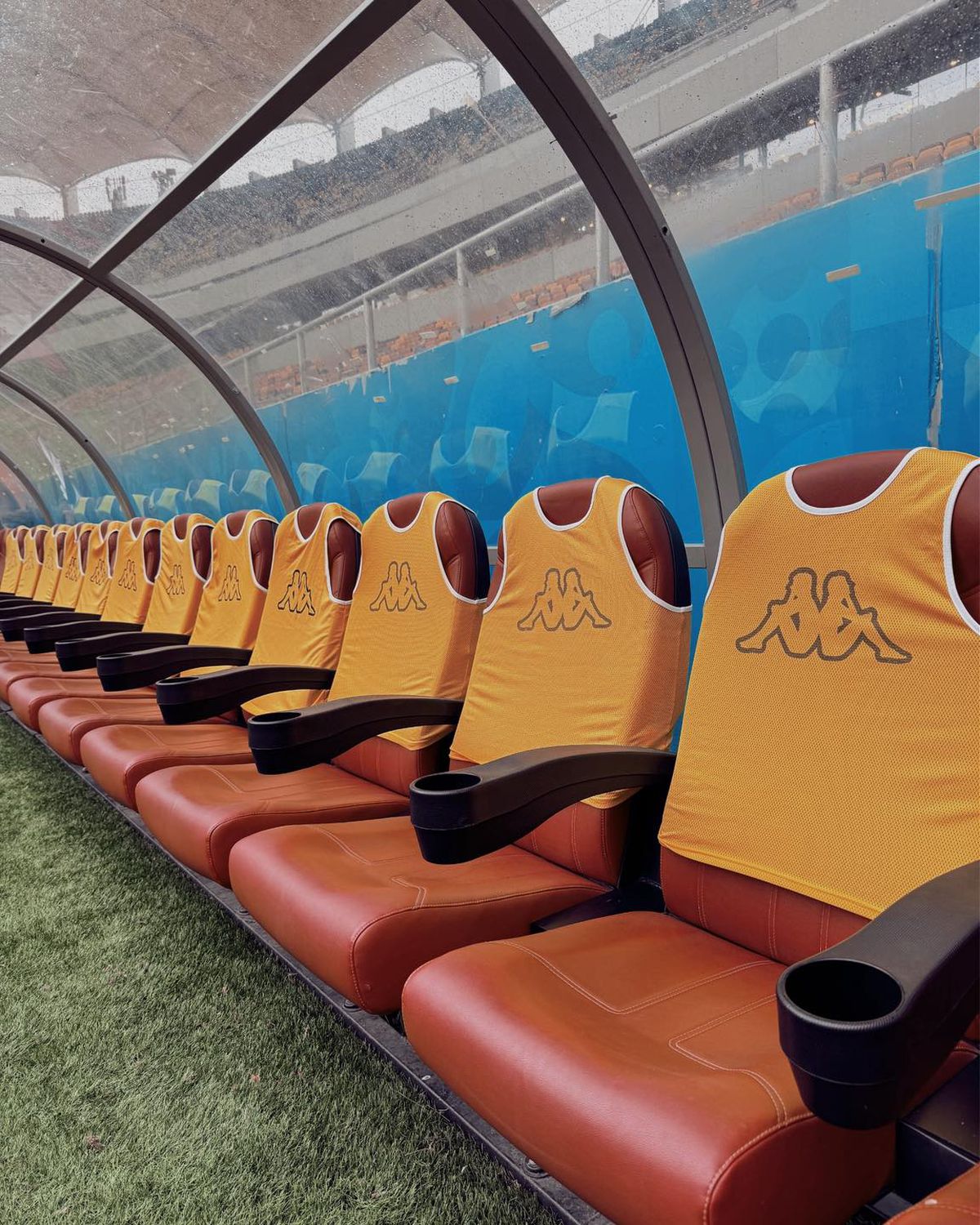 Arena Națională, cu însemnele Rapidului la derby-ul cu Dinamo