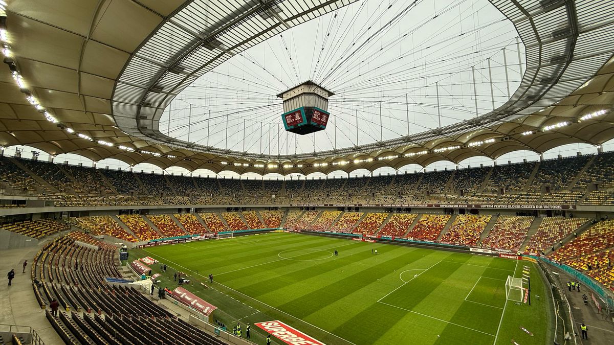 Arena Națională a fost din nou modificată, înainte de Rapid - Dinamo: imagini din vestiar și din tribune