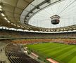 Arena Națională, cu însemnele Rapidului la derby-ul cu Dinamo