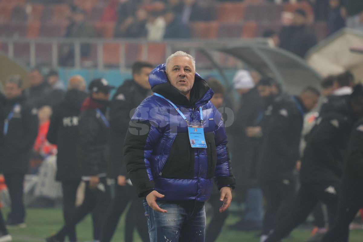 Gestul lui Marius Șumudică la adresa galeriei Rapidului » Tehnicianul a avut o criză de nervi