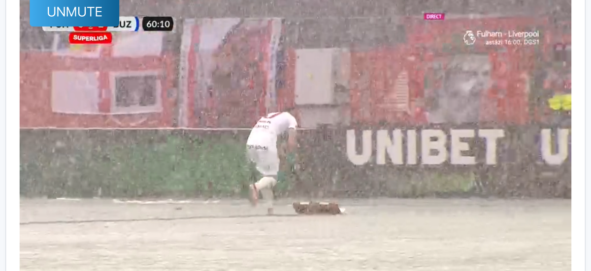 Imaginile lunii în Superliga » Jucătorul i-a luat lopata din mână și a început să sprinteze