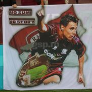 Bannerul afișat pentru Marius Șumudică / Foto: Ionuț Iordache GSP