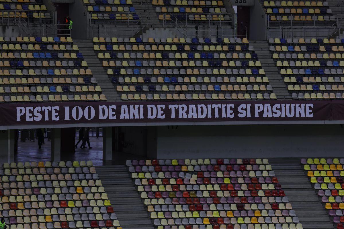 Arena Națională a fost din nou modificată, înainte de Rapid - Dinamo: imagini din vestiar și din tribune