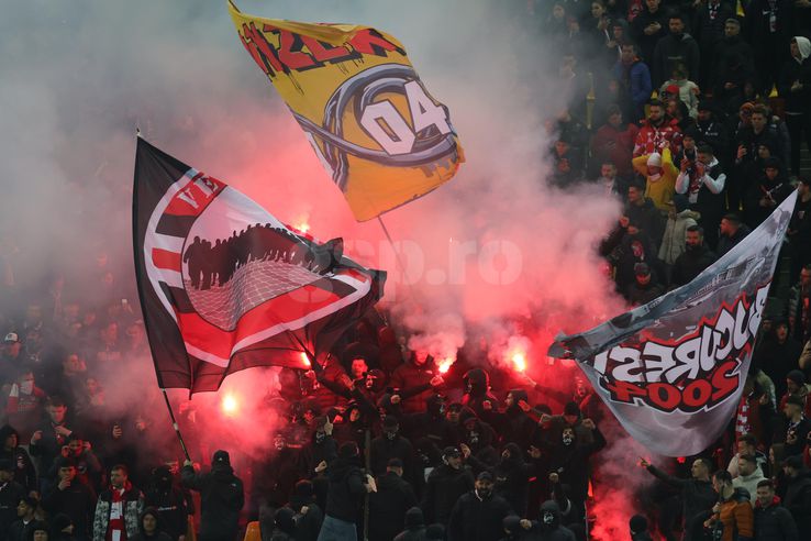 Rapid a învins duminică seara, pe teren propriu, scor 1-0, formaţia Dinamo, în etapa 3 din play-off-ul Superligii. FOTO:GSP.RO