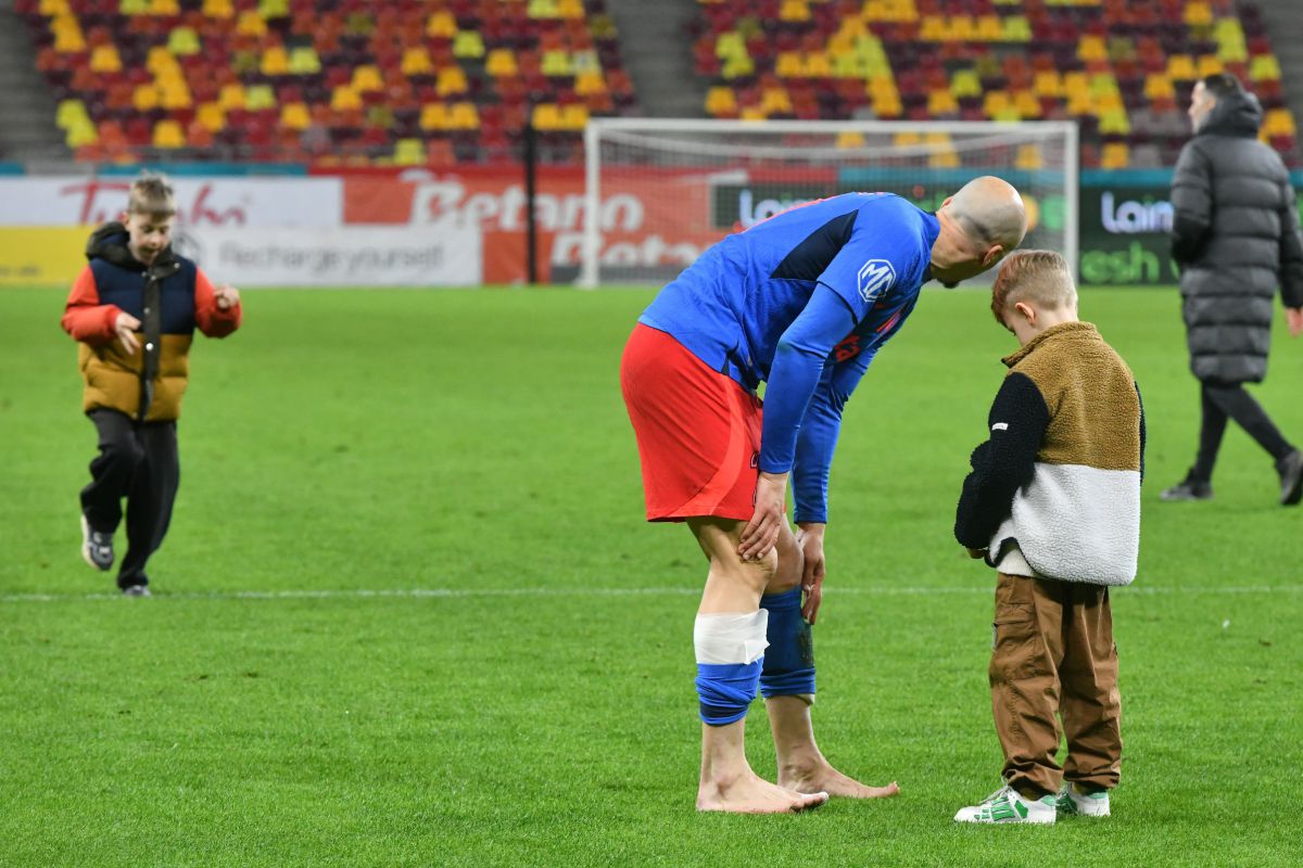 Ce nu s-a văzut la TV în FCSB - U CLUJ