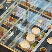 Cum arată meniurile din zona VIP înainte de Rapid - Dinamo. FOTO: GSP.RO