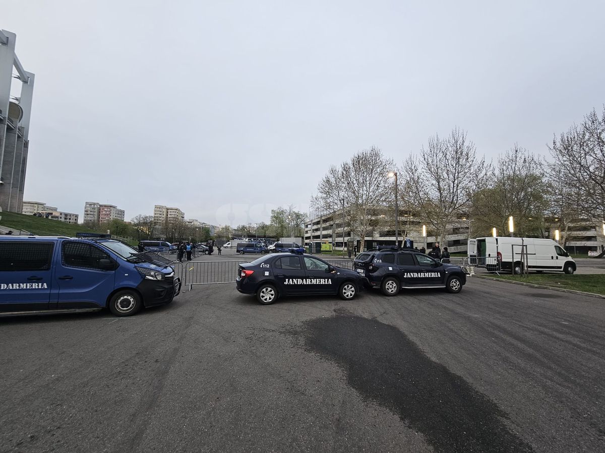 Imagini înainte de meci, Rapid - Dinamo