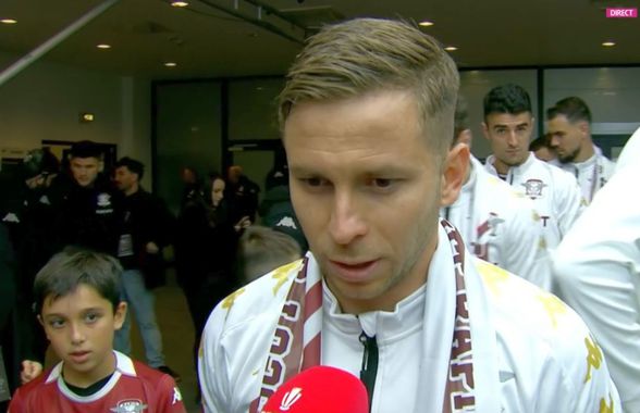 Inovație înainte de Rapid - Dinamo: interviuri pe tunel!