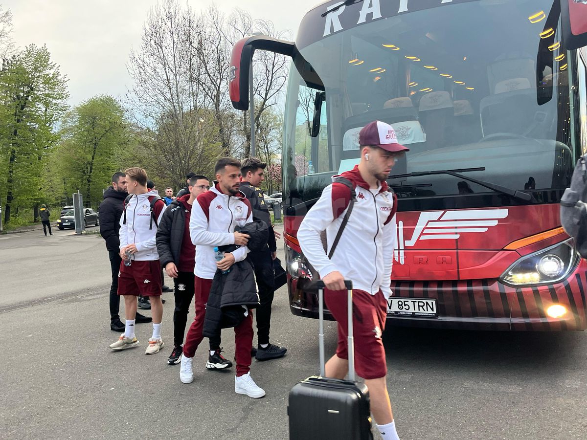 Imagini înainte de meci, Rapid - Dinamo