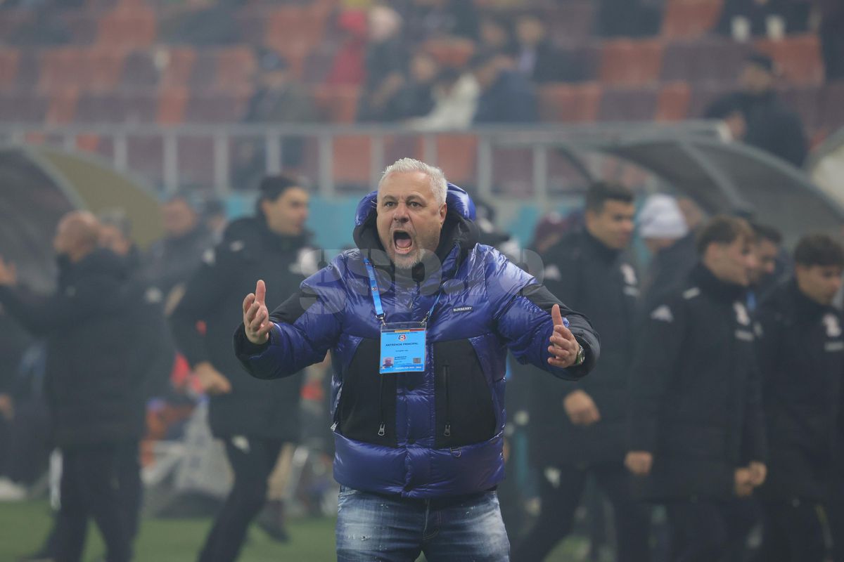 Gestul lui Marius Șumudică la adresa galeriei Rapidului » Tehnicianul a avut o criză de nervi