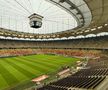 Arena Națională a fost din nou modificată, înainte de Rapid - Dinamo: imagini din vestiar și din tribune