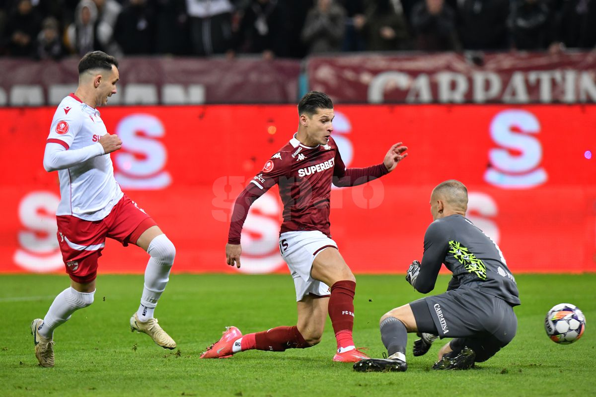 Cel mai bun om din Rapid - Dinamo: „Trebuia să mă bage, nu avea încotro!”