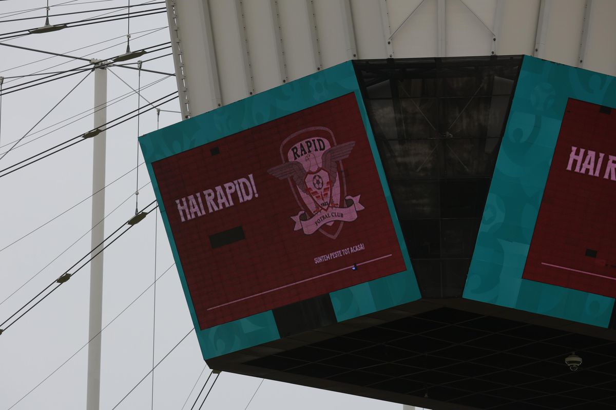 Arena Națională a fost din nou modificată, înainte de Rapid - Dinamo: imagini din vestiar și din tribune