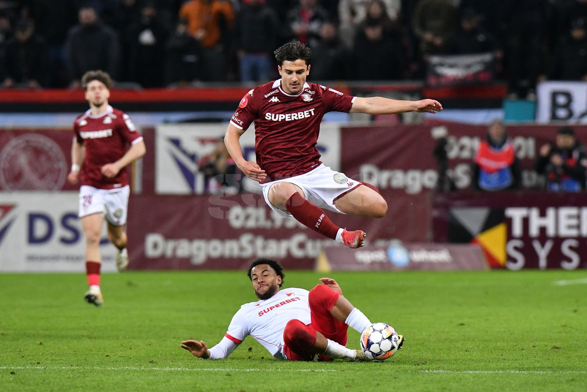 Imagini din Rapid - Dinamo / 6 aprilie 2025