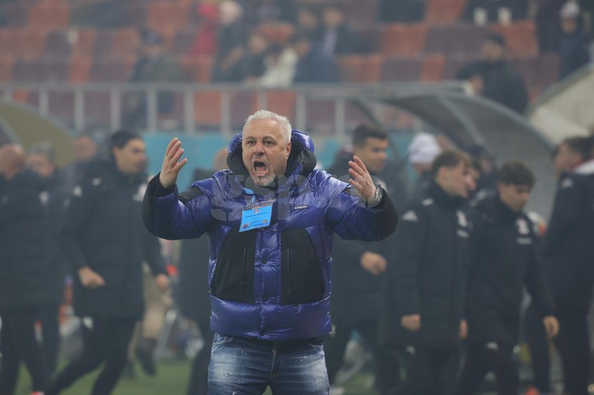 Marius Șumudică după deschiderea de scor din Rapid - Dinamo / Foto: Ionuț Iordache GSP