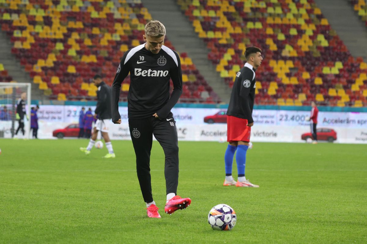 Ce nu s-a văzut la TV în FCSB - U CLUJ