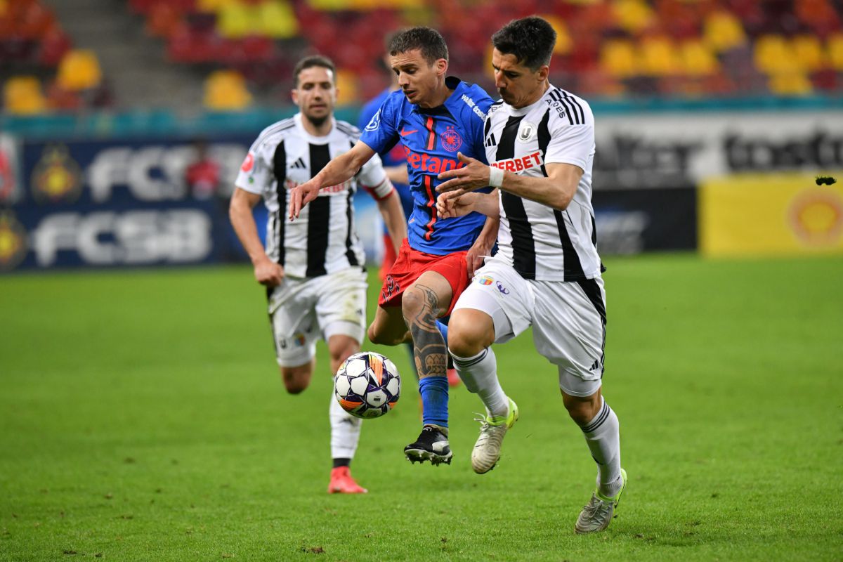 Ce nu s-a văzut la TV în FCSB - U CLUJ