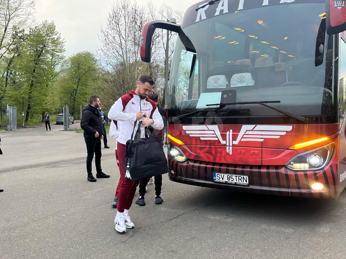 Imagini înainte de meci, Rapid - Dinamo