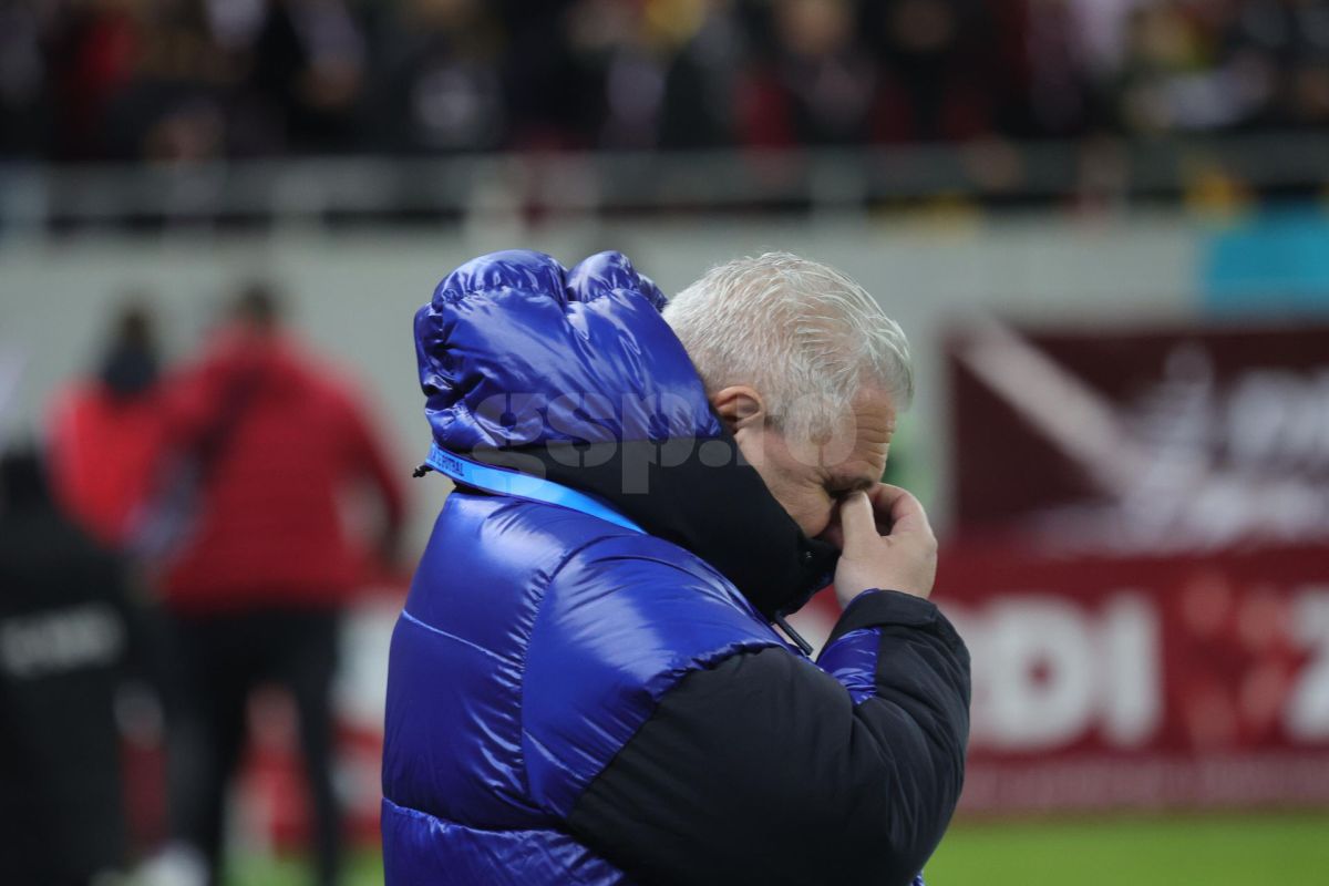 Marius Șumudică, în lacrimi la derby-ul dintre Rapid și Dinamo » Ce l-a emoționat pe tehnicianul giuleștenilor