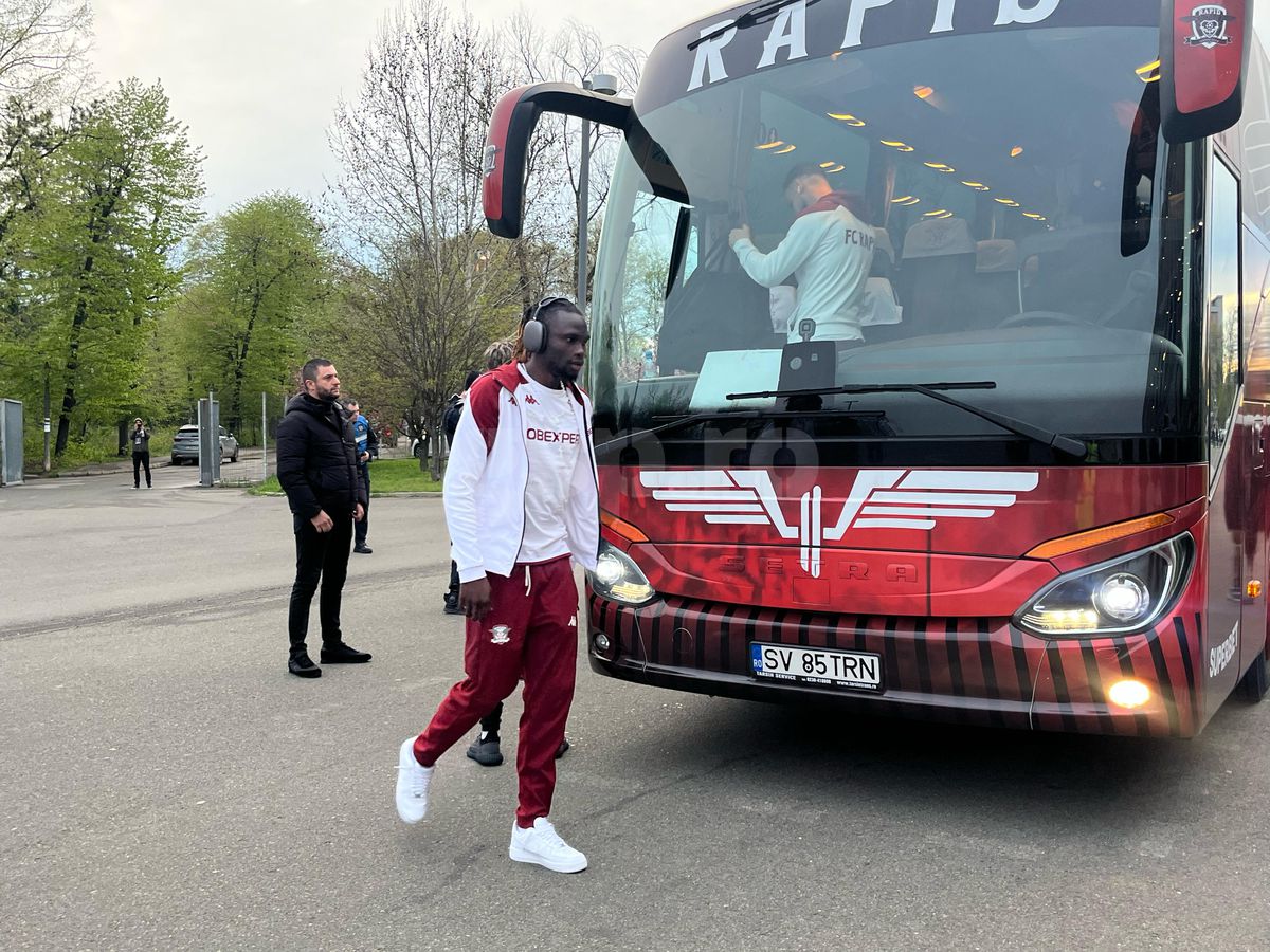 Imagini înainte de meci, Rapid - Dinamo