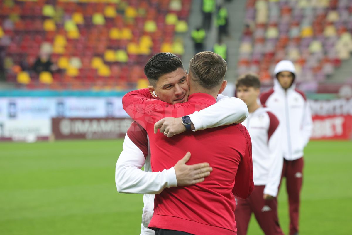 Imagini înainte de meci, Rapid - Dinamo