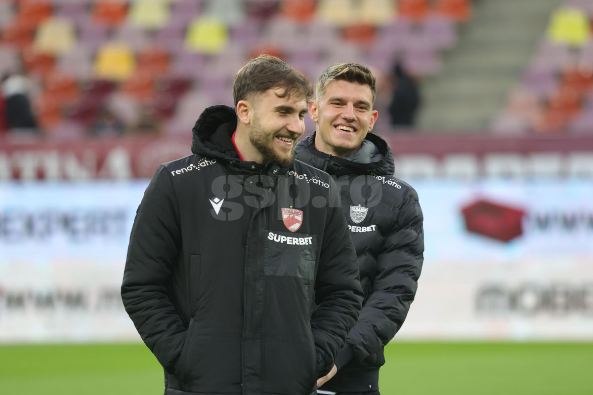 Imagini înainte de meci, Rapid - Dinamo