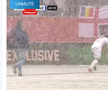 Imaginile lunii în Superliga » Jucătorul i-a luat lopata din mână și a început să sprinteze