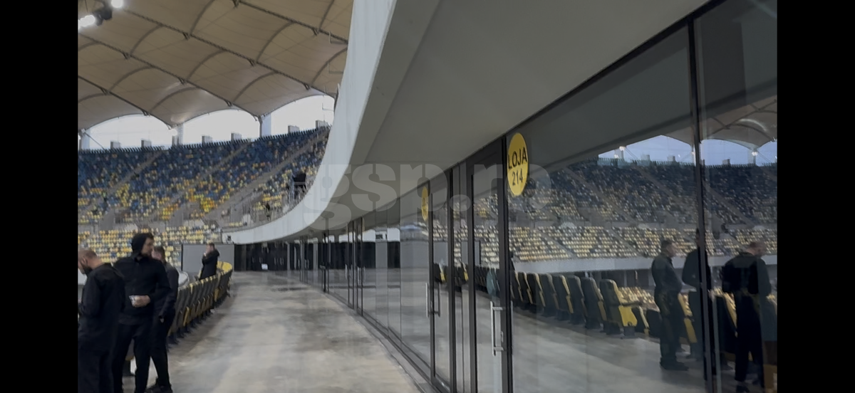 Pereții de la Arena Națională