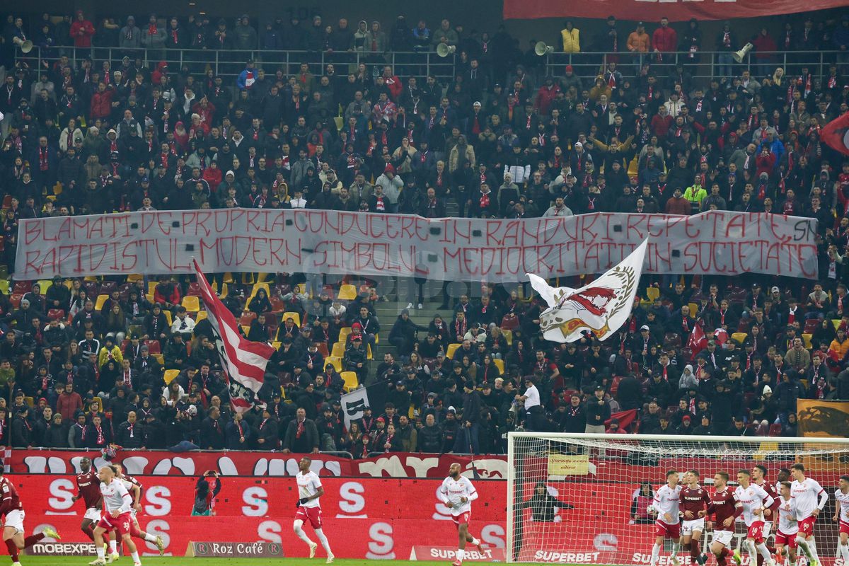 Mesajul macabru interzis la Rapid - Dinamo » Incredibil cu ce au vrut să intre pe stadion