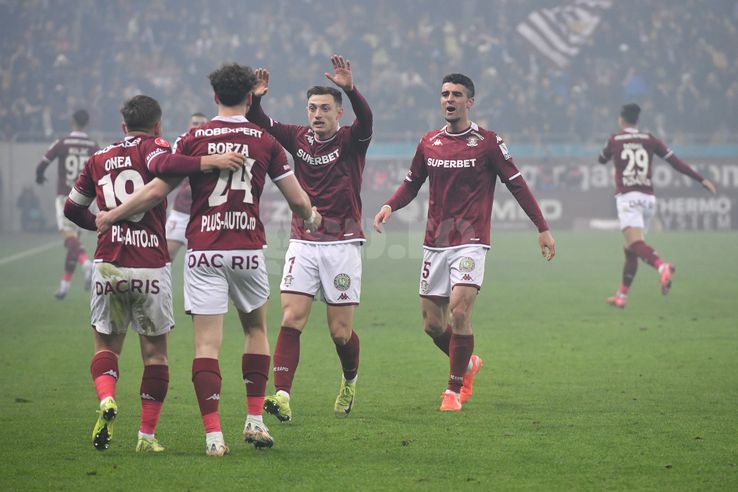 Rapid a învins duminică seara, pe teren propriu, scor 1-0, formaţia Dinamo, în etapa 3 din play-off-ul Superligii. FOTO: Cristi Preda (GSP.RO)