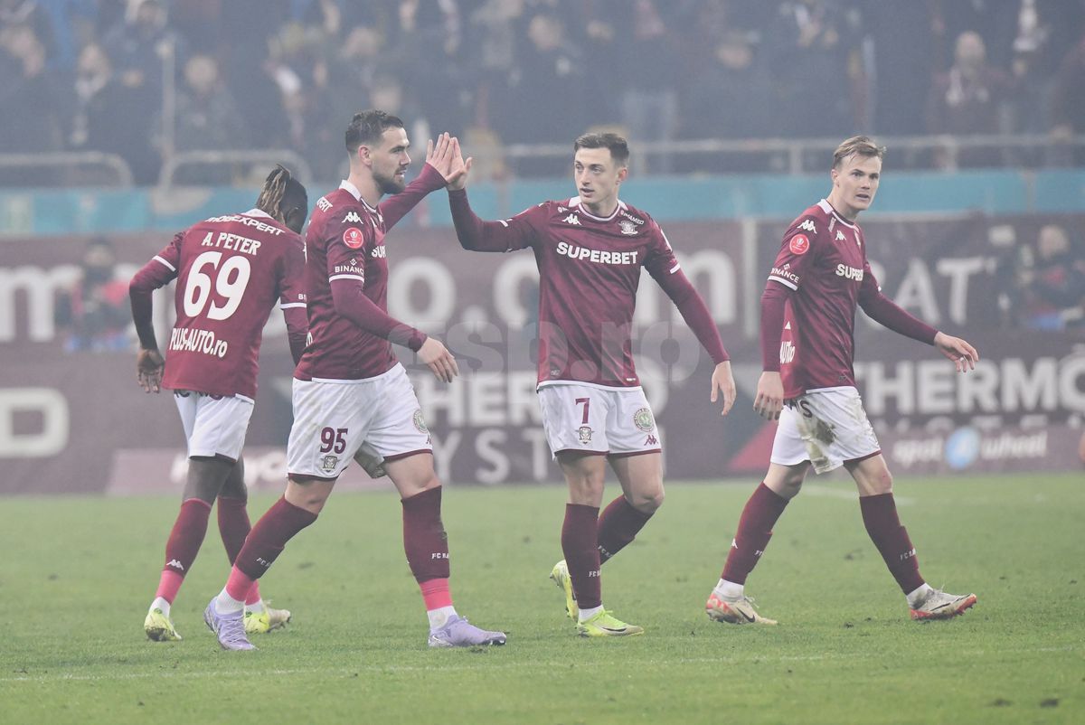 Golul Rapidului în meciul cu Dinamo / foto: Cristi Preda