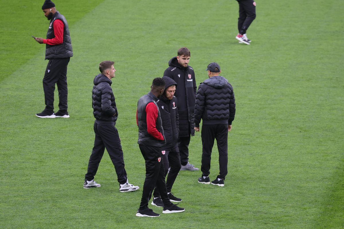 Arena Națională, cu însemnele Rapidului la derby-ul cu Dinamo