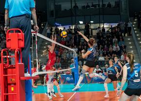 Surpriză în finala campionatului de volei feminin! Vicecampioana Cupei CEV, învinsă pe teren propriu în 5 seturi
