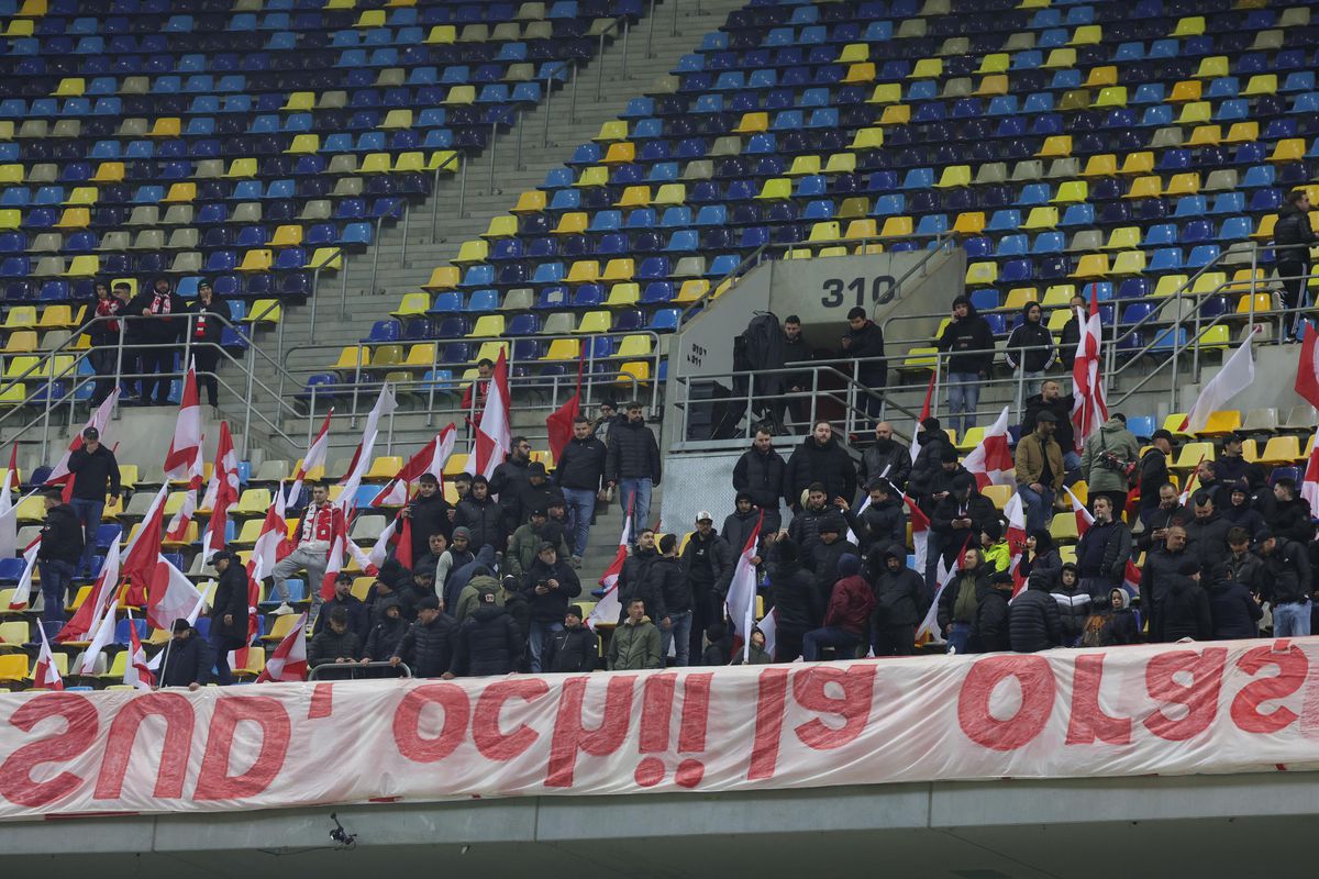 Imagini de la Rapid - Dinamo, înainte de meci