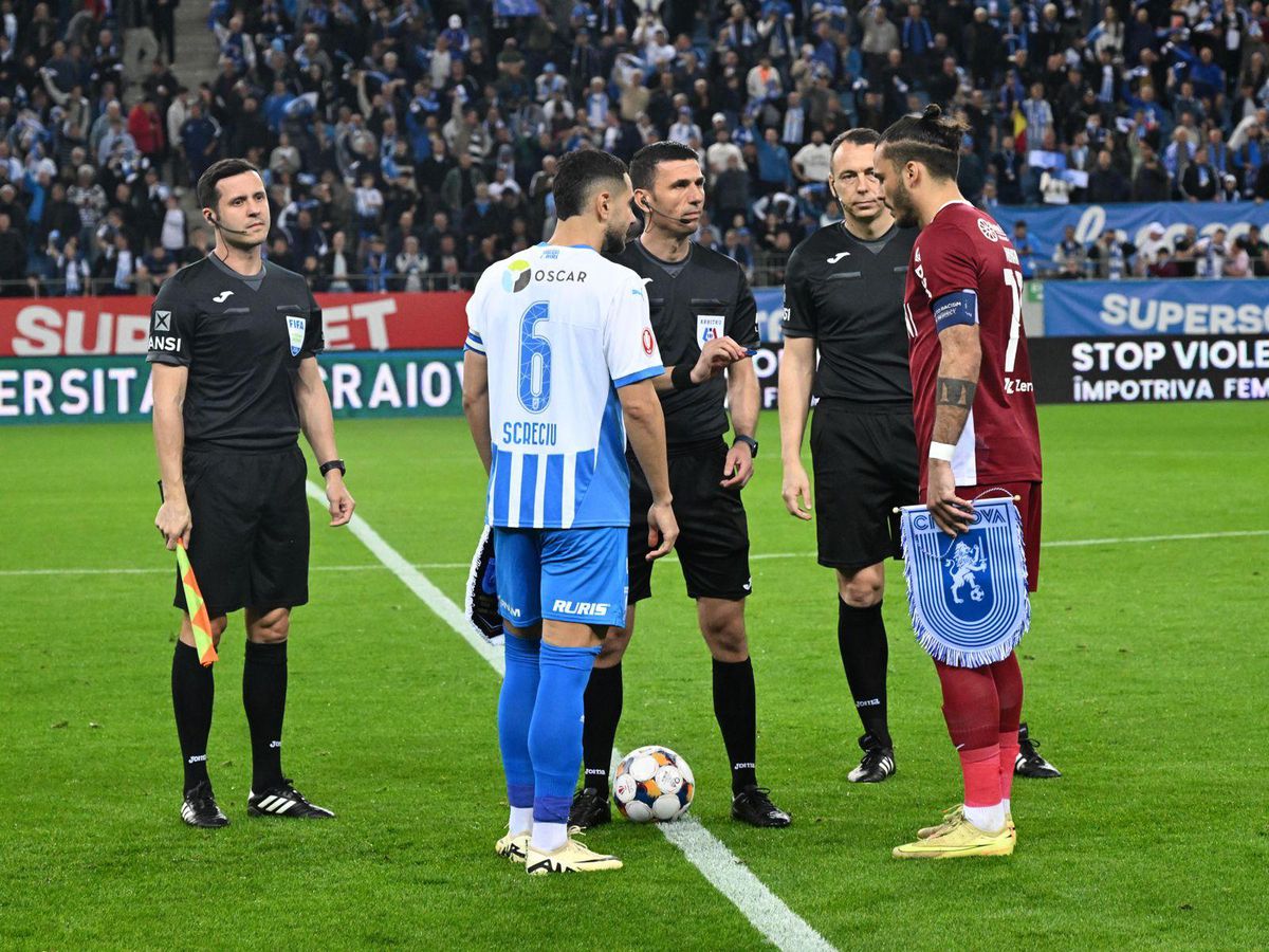 Universitatea Craiova - CFR Cluj, imagini de joc