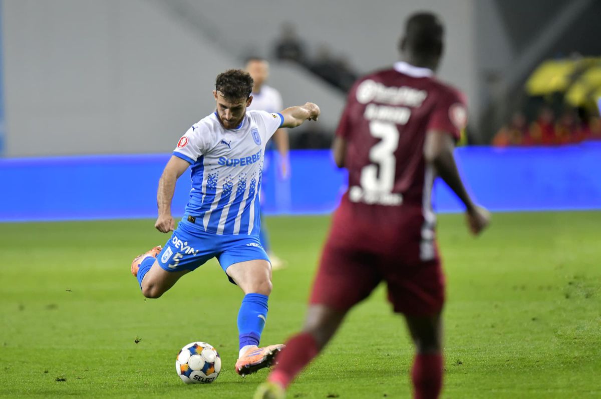 Universitatea Craiova - CFR Cluj, imagini de joc