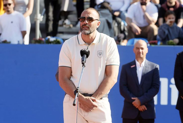 Ion Ion Țiriac, la finala turneului ATP de la București / Sursă foto: Cristi Preda (GSP)