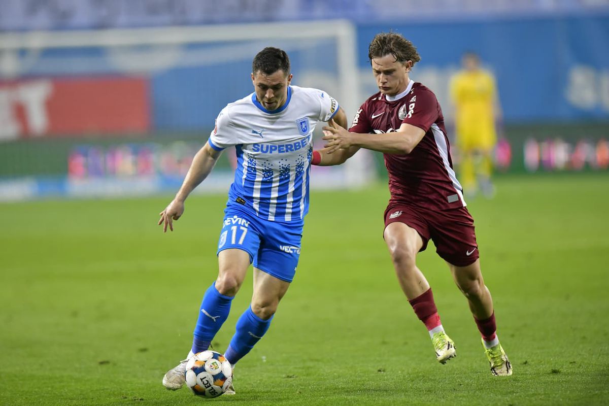 Universitatea Craiova - CFR Cluj, imagini de joc