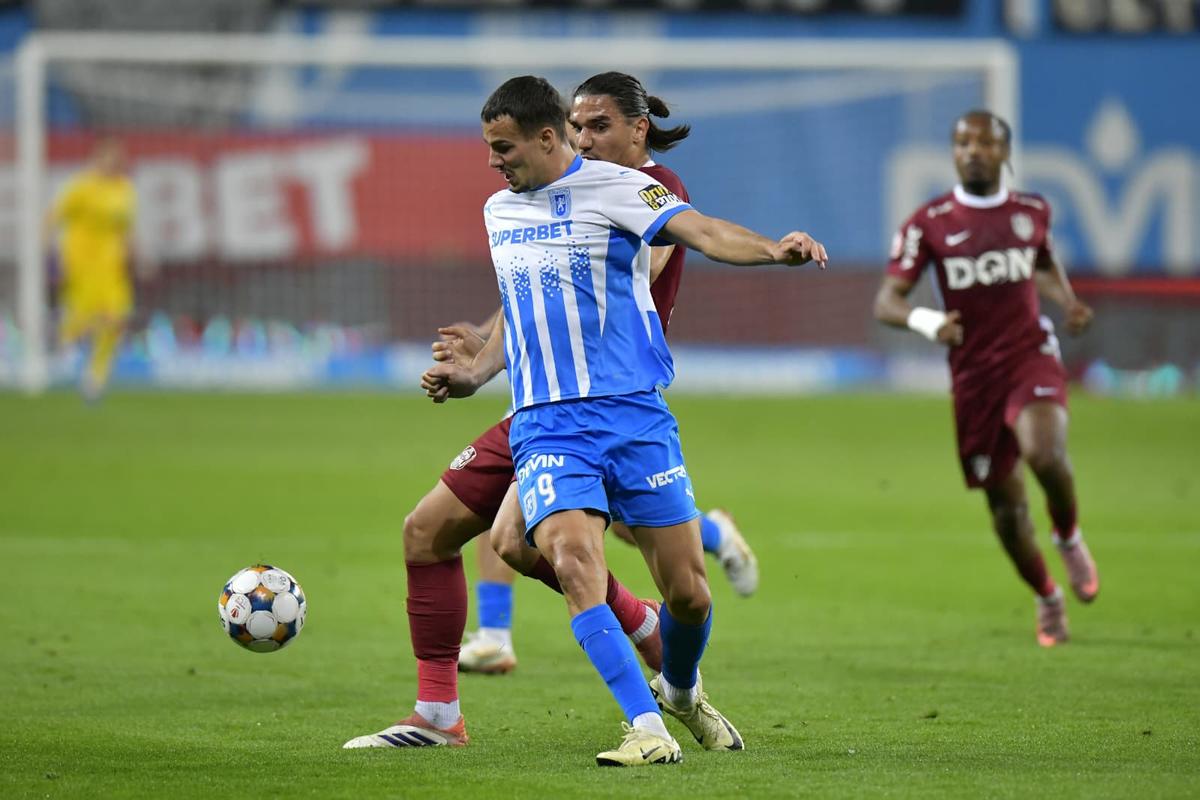 Universitatea Craiova - CFR Cluj, imagini de joc