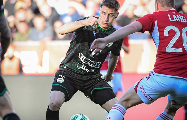 Marius Corbu, decisiv pentru Ferencvaros » „Dublă” importantă în lupta la titlu din Ungaria