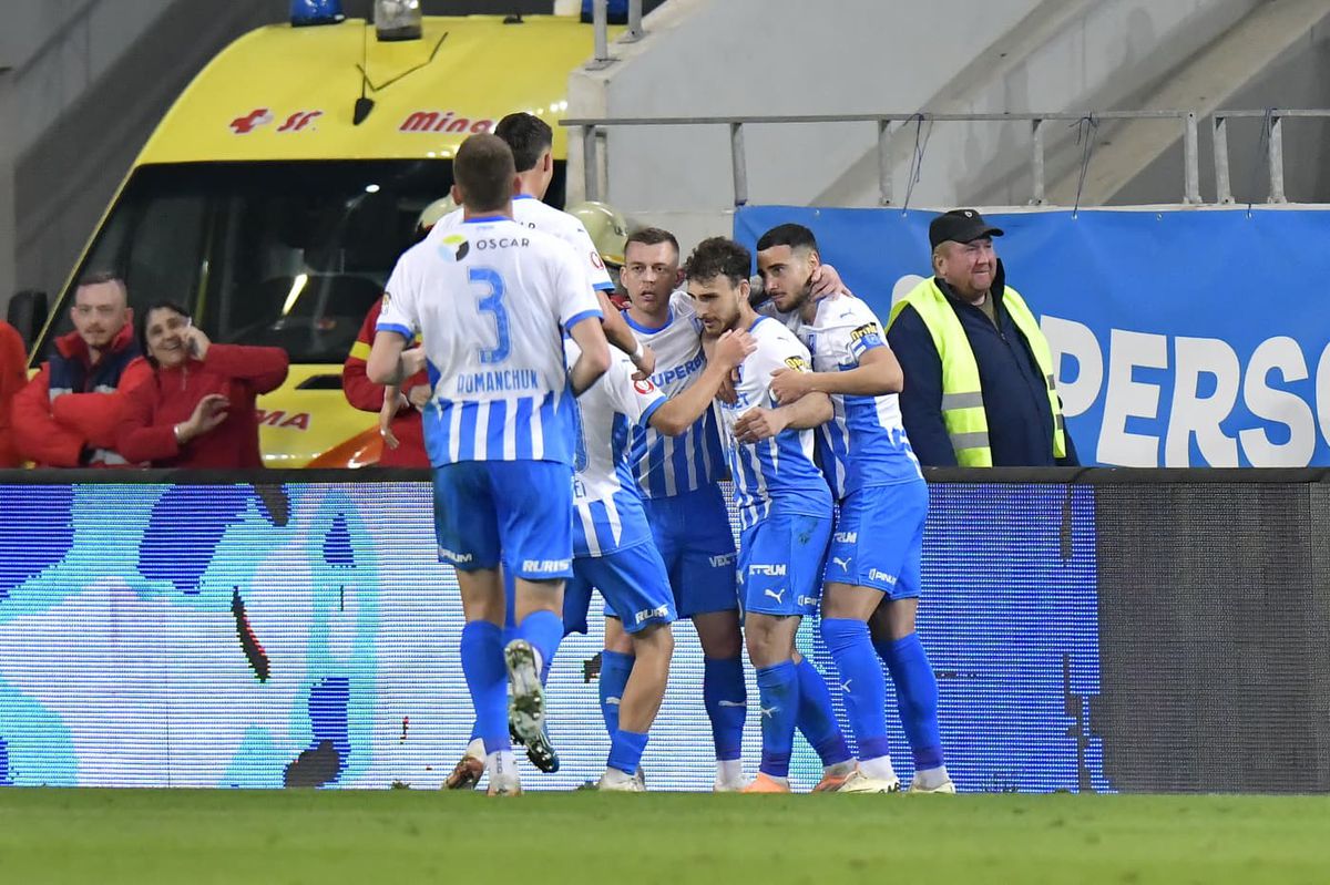 Universitatea Craiova - CFR Cluj, imagini de joc