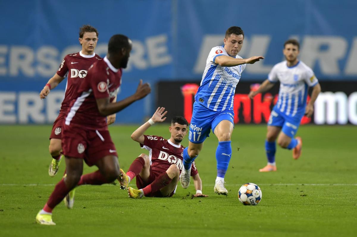 Universitatea Craiova - CFR Cluj, imagini de joc