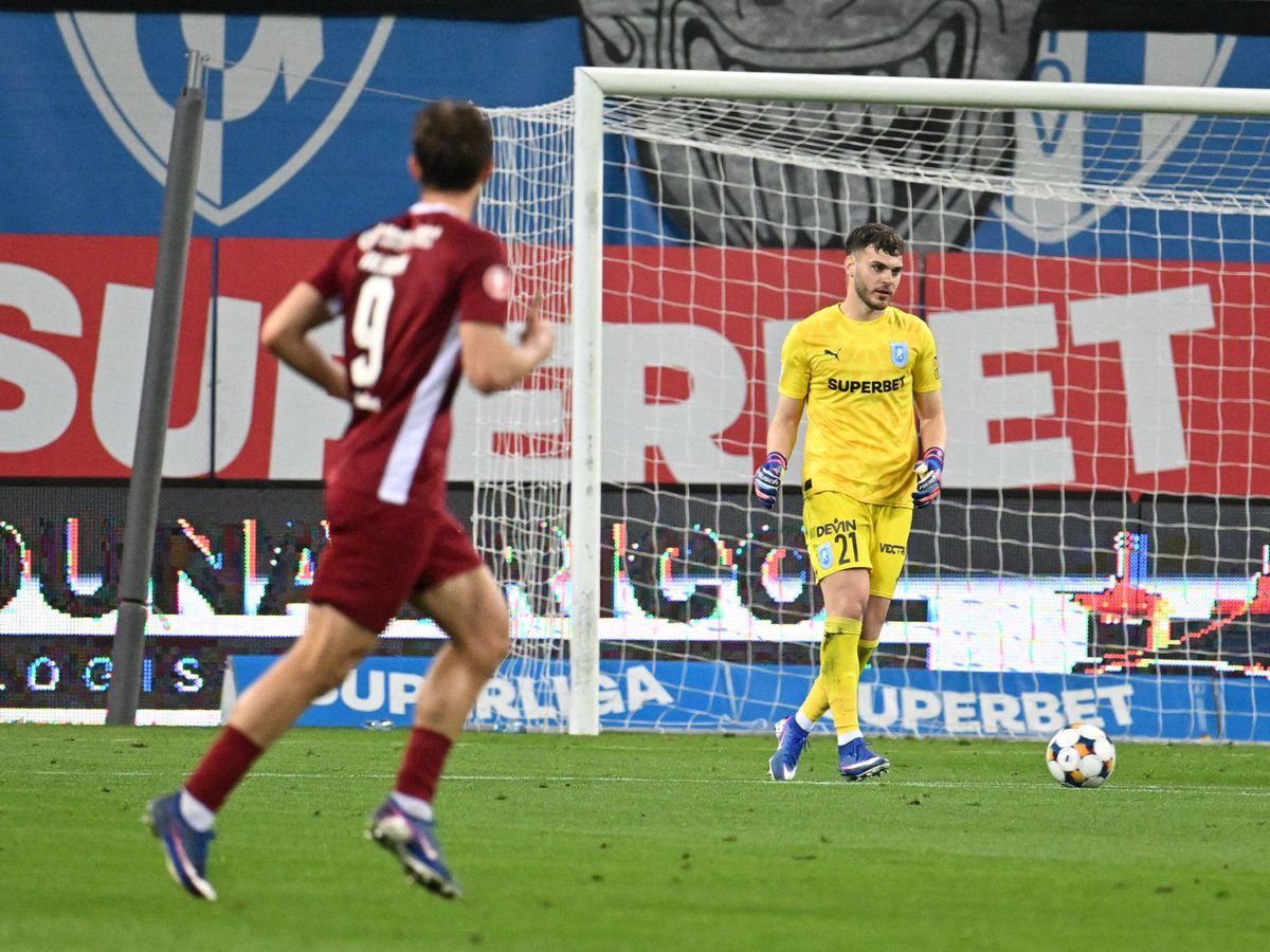 Universitatea Craiova - CFR Cluj, imagini de joc