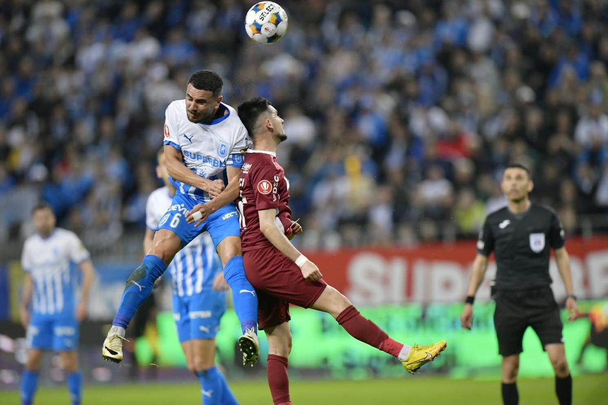 Universitatea Craiova - CFR Cluj, imagini de joc